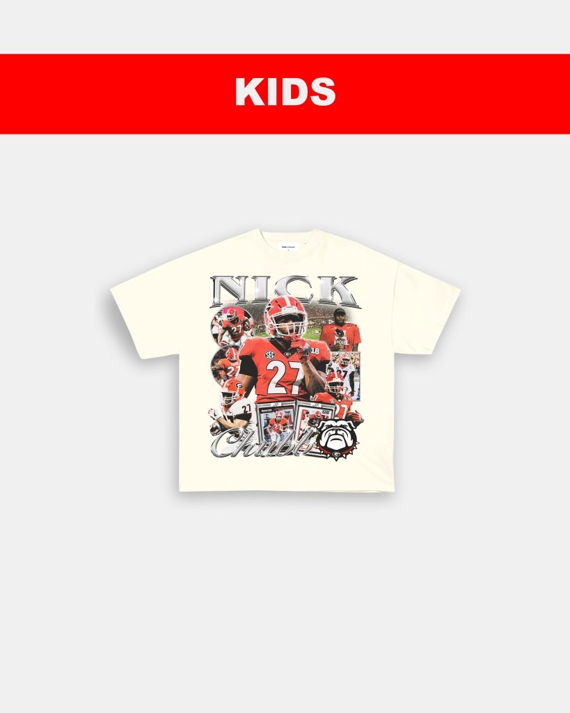NICK CHUBB - UGA - KIDS TEE Hoodie, Sweatshirt | CoreVibeTees.com (Image 4)