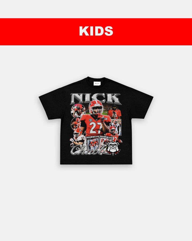 NICK CHUBB - UGA - KIDS TEE Hoodie, Sweatshirt | CoreVibeTees.com (Image 3)