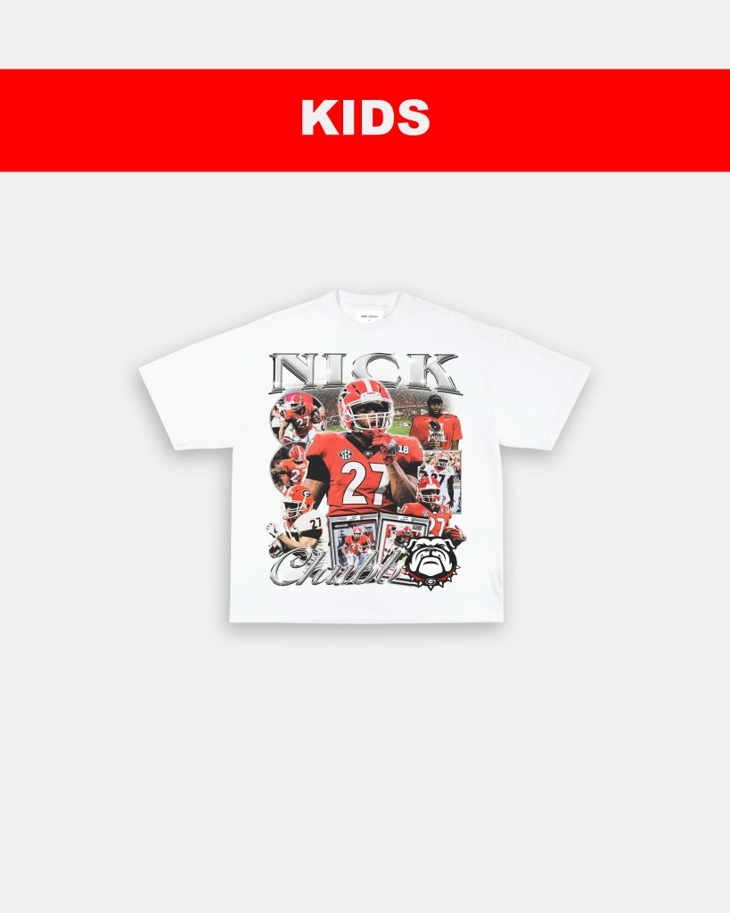 NICK CHUBB - UGA - KIDS TEE Hoodie, Sweatshirt | CoreVibeTees.com (Image 2)