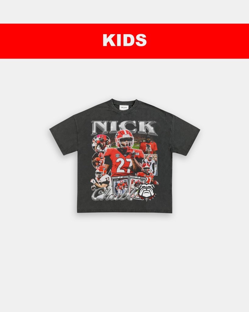 NICK CHUBB - UGA - KIDS TEE Hoodie, Sweatshirt | CoreVibeTees.com (Image 5)