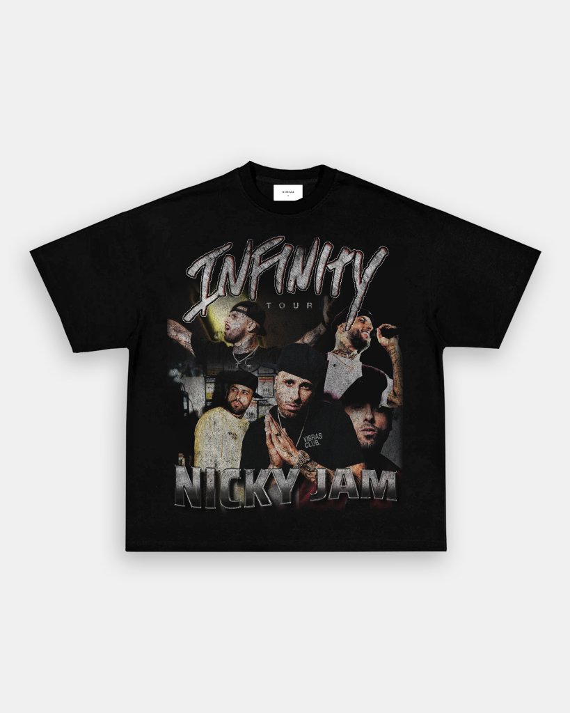 NICKY JAM - INFINITY TOUR VINTAGE TEE Hoodie, Sweatshirt | CoreVibeTees.com (Image 3)
