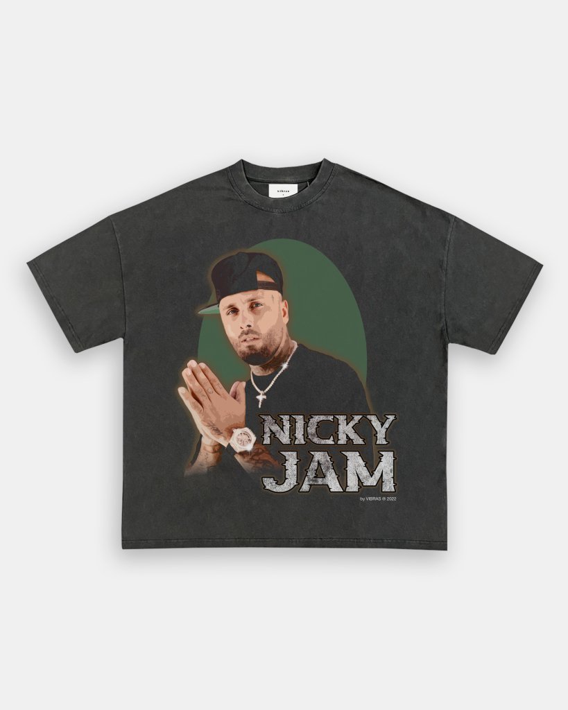 NICKY JAM VINTAGE TEE Hoodie, Sweatshirt | CoreVibeTees.com (Image 1)