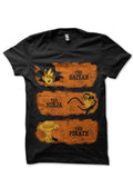 Ninja Black Tee Hoodie, Sweatshirt | CoreVibeTees.com