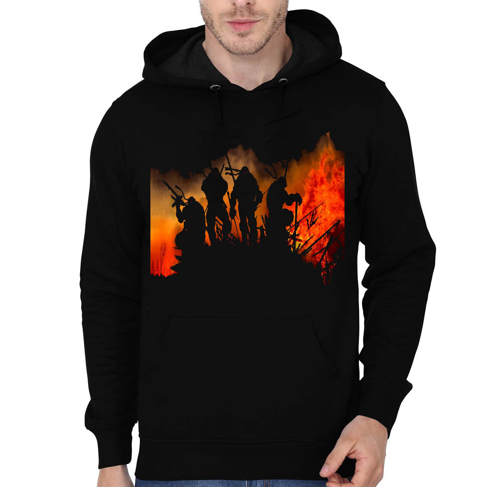 Ninja Turtle Black hoodie T-Shirts, Sweatshirt | CoreVibeTees.com