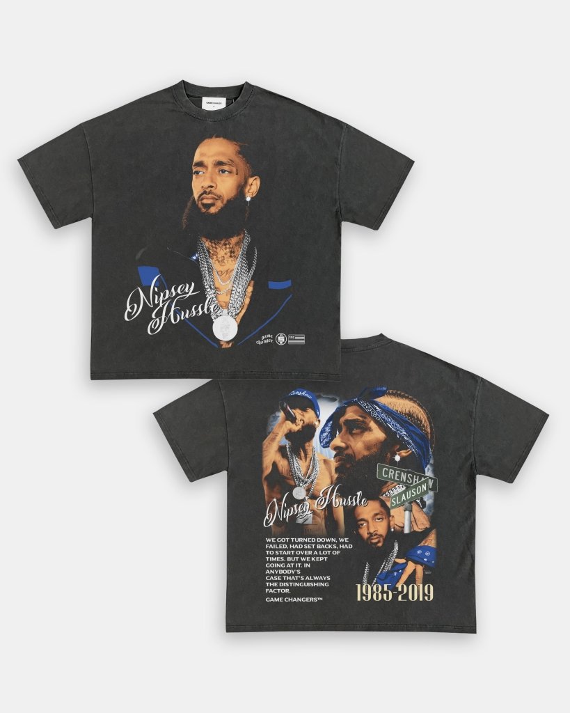 NIPSEY HUSSLE V2 TEE - [DS] Hoodie, Sweatshirt | CoreVibeTees.com (Image 3)