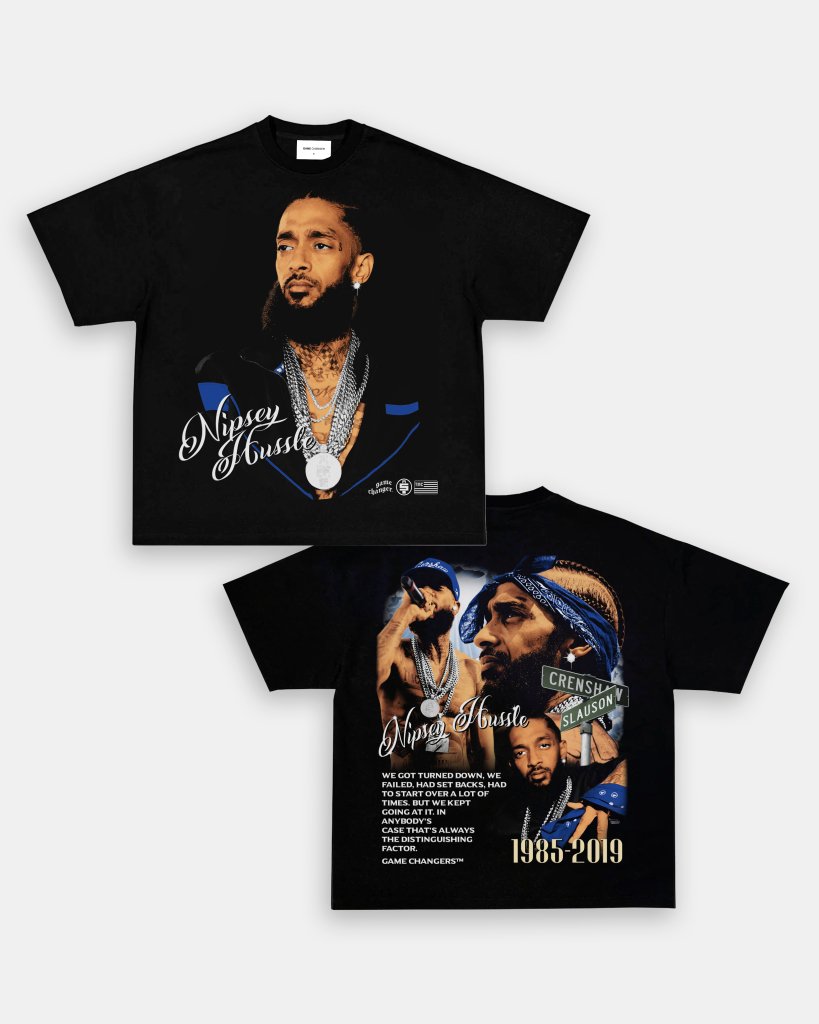 NIPSEY HUSSLE V2 TEE - [DS] Hoodie, Sweatshirt | CoreVibeTees.com (Image 1)