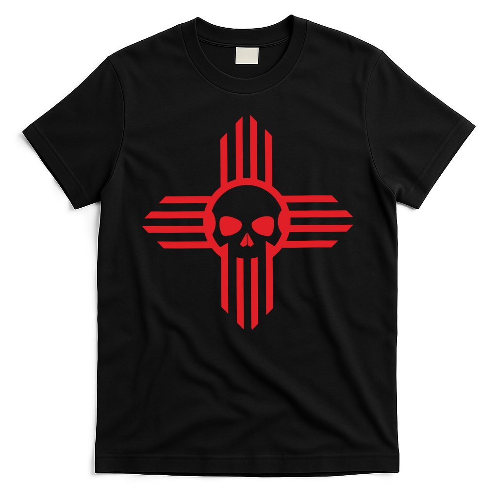 New Mexico Flag Zia Sun Skull State Pride T-Shirt Hoodie, Sweatshirt | CoreVibeTees.com