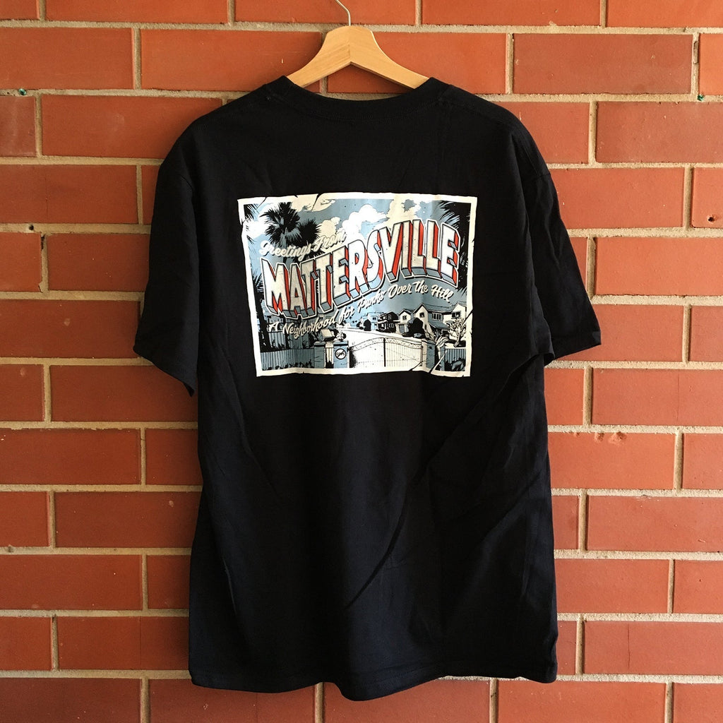 Mattersville T-Shirt (Black) Hoodie, Sweatshirt | CoreVibeTees.com (Image 3)