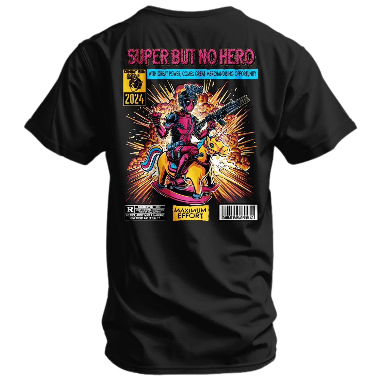 Super But No Hero Men's T-Shirt Hoodie, Sweatshirt | CoreVibeTees.com (Image 1)