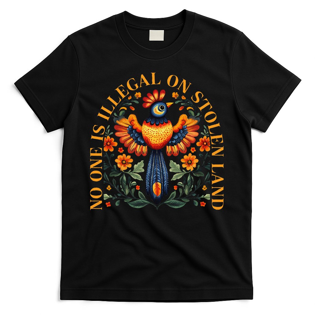 No One Is Illegal On Stolen Land Native Americans Vintage Gift T-Shirt Hoodie, Sweatshirt | CoreVibeTees.com