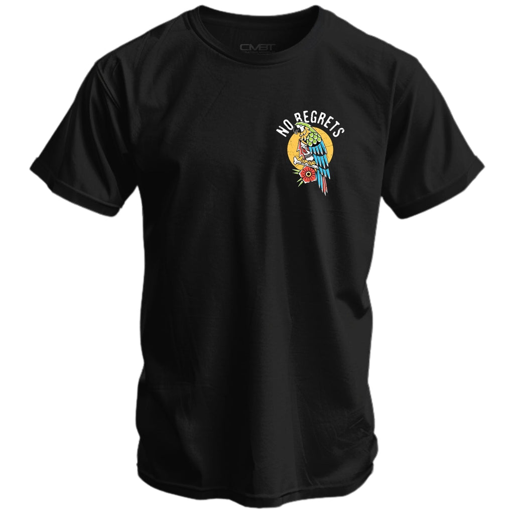 No Regrets Pirate Men's T-Shirt Hoodie, Sweatshirt | CoreVibeTees.com (Image 2)