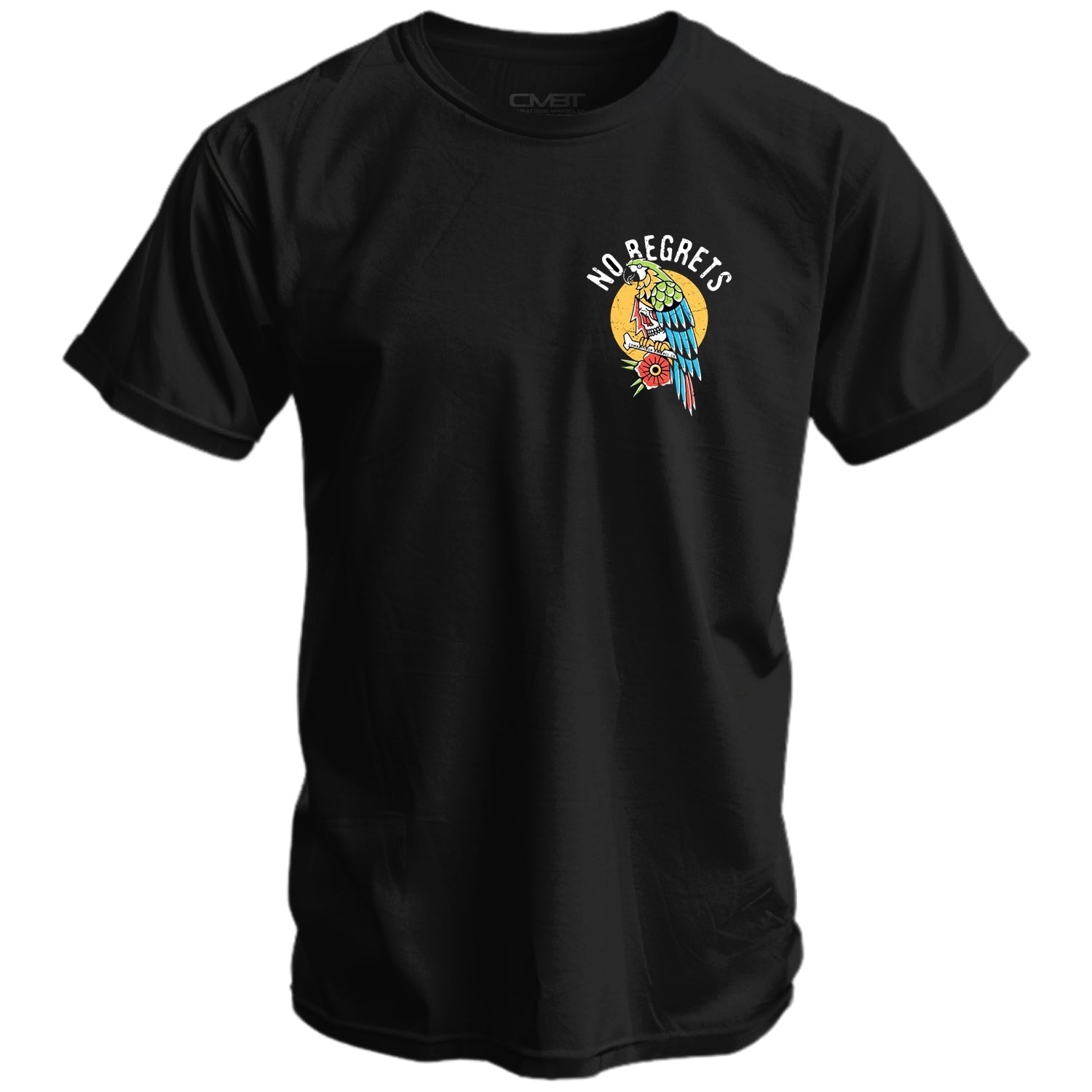 No Regrets Pirate Men's T-Shirt Hoodie, Sweatshirt | CoreVibeTees.com (Image 2)
