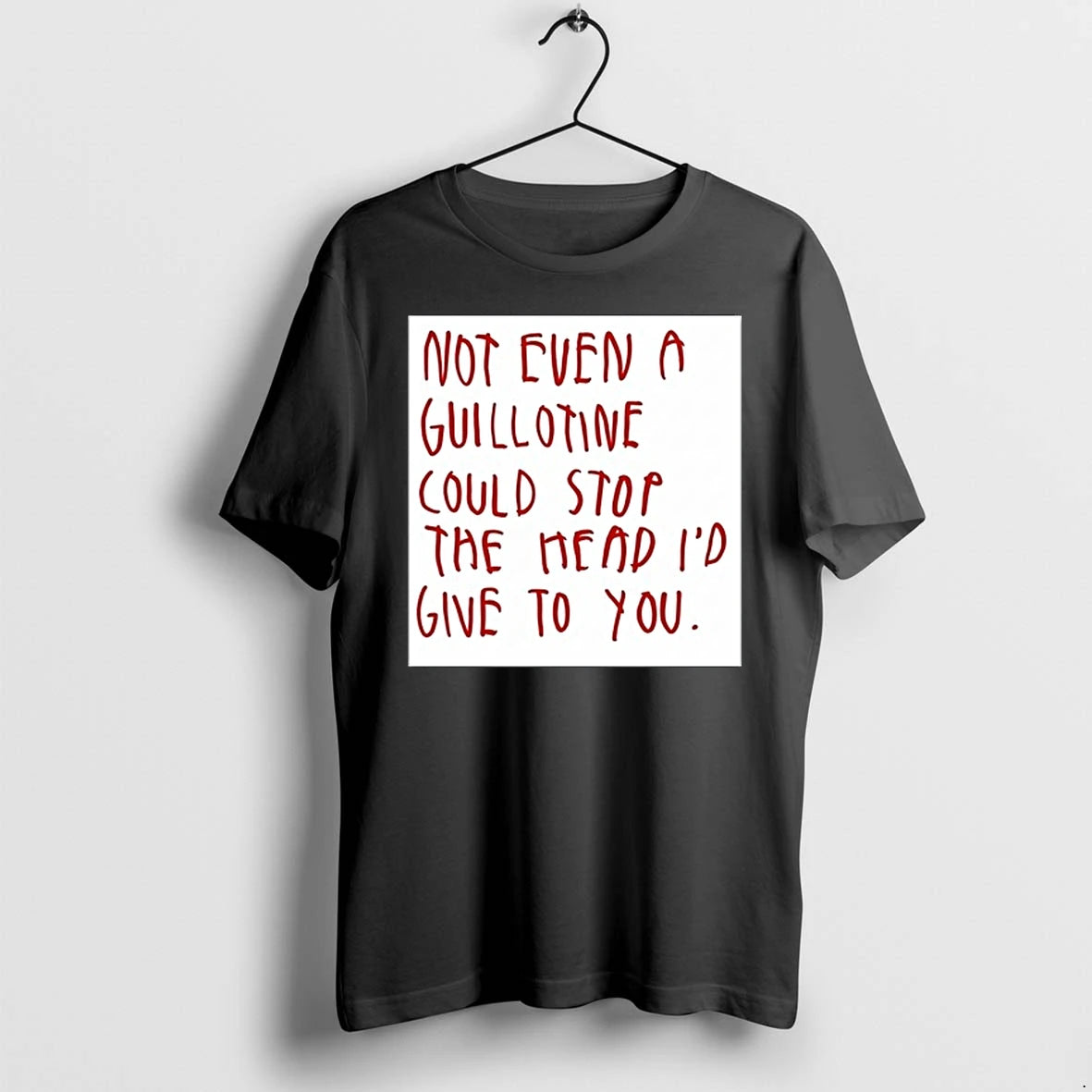 Not Even A Guillotine Could Stop The Head Id Give To You 0 Tshirts Sweater