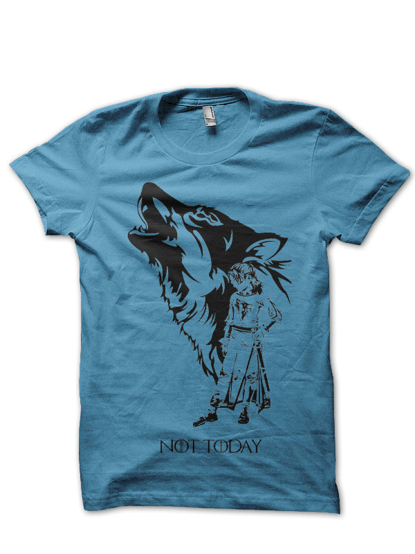 Arya Stark Light Blue Tee Hoodie, Sweatshirt | CoreVibeTees.com