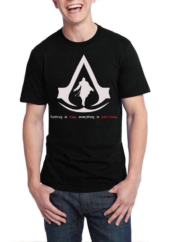 Assassinâ€™s Creed Black T-Shirt Style002 Hoodie, Sweatshirt | CoreVibeTees.com