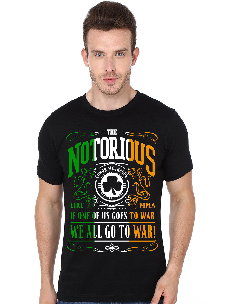 Connor Mcgregor Black T-Shirt Hoodie, Sweatshirt | CoreVibeTees.com
