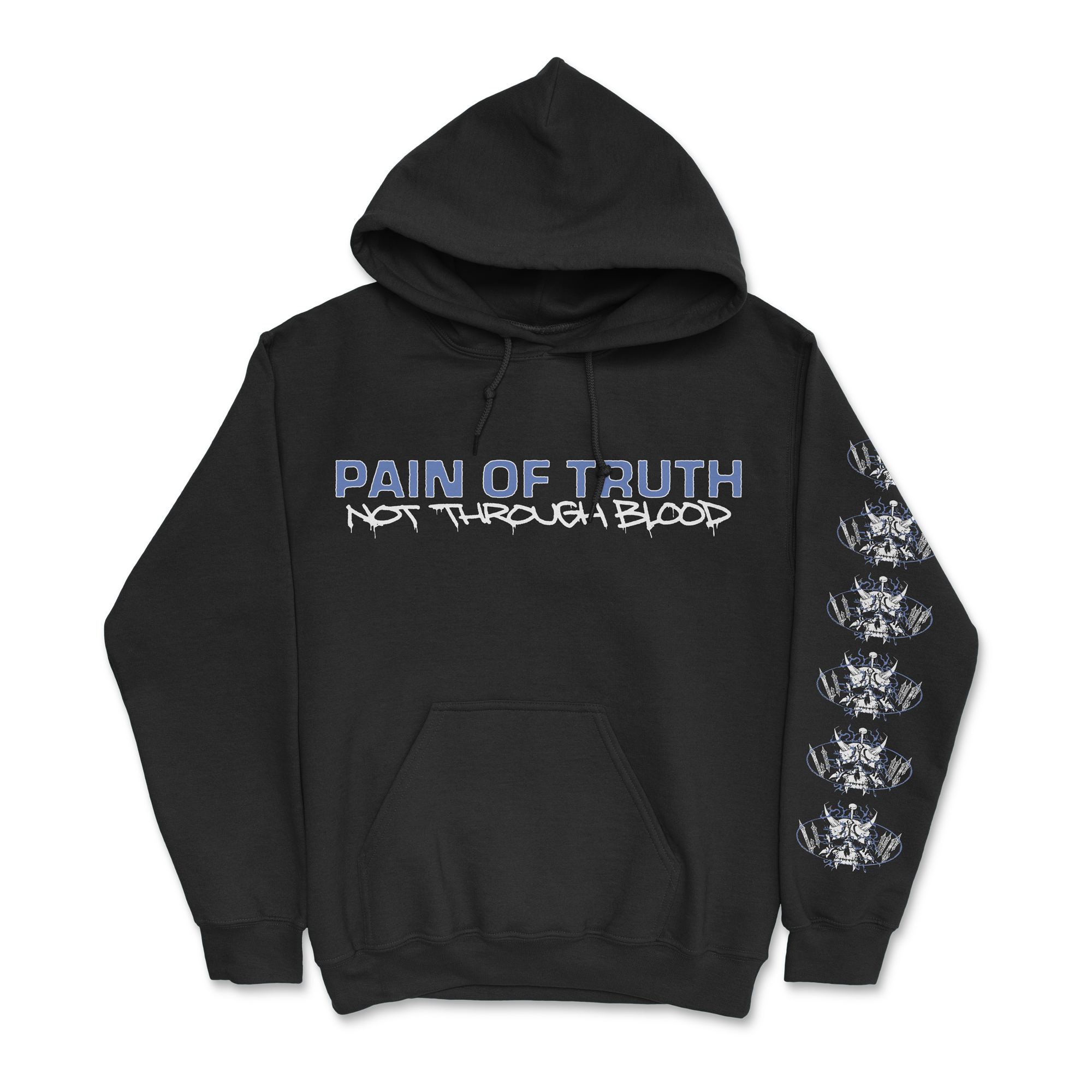 Pain of Truth - Not Through Blood Hoodie T-Shirts, Sweatshirt | CoreVibeTees.com (Image 2)