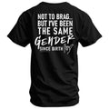 Same Gender Since Birth Men's T-Shirt Hoodie, Sweatshirt | CoreVibeTees.com (Image 1)