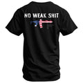 No Weak Shit Rifle Men's T-Shirt Hoodie, Sweatshirt | CoreVibeTees.com (Image 1)