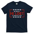 No Really He Lost & You're In A Cult Apparel T-Shirt Hoodie, Sweatshirt | CoreVibeTees.com