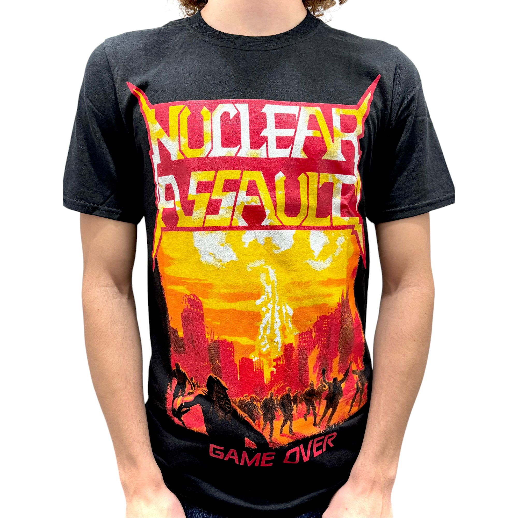 Nuclear Assault Game Over T-Shirt Hoodie, Sweatshirt | CoreVibeTees.com (Image 2)