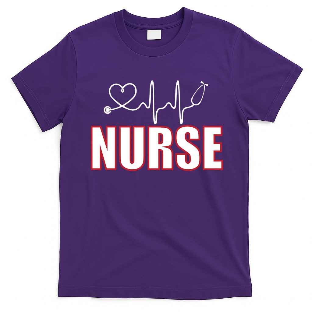 Nurse Heartbeat Logo T-Shirt Hoodie, Sweatshirt | CoreVibeTees.com