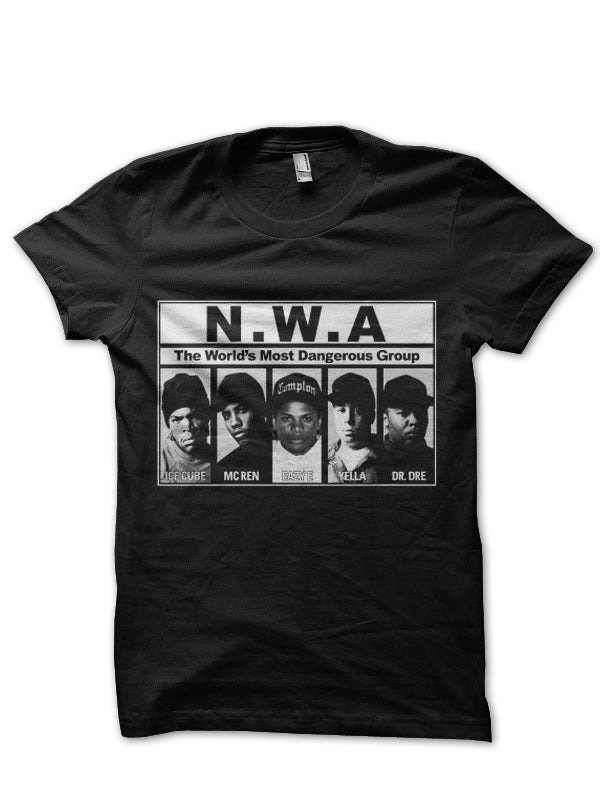 NWA Black T-Shirt Hoodie, Sweatshirt | CoreVibeTees.com