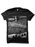 Oasis Black Tee Hoodie, Sweatshirt | CoreVibeTees.com
