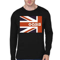 Oasis Black Full Sleeve T-Shirt Hoodie, Sweatshirt | CoreVibeTees.com