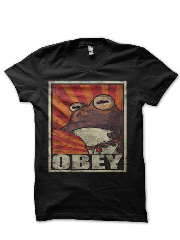 Obey The Hypnotoad Half Sleeve T-Shirt Hoodie, Sweatshirt | CoreVibeTees.com