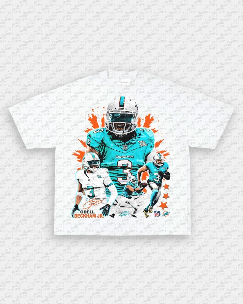 OBJ - DOLPHINS TEE Hoodie, Sweatshirt | CoreVibeTees.com (Image 1)