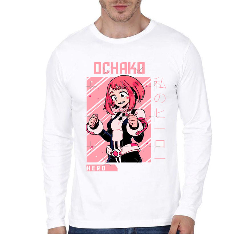 Ochako Full Sleeve T-Shirt Hoodie, Sweatshirt | CoreVibeTees.com