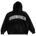 Old English Puff Print Hoodie (Black) T-Shirts, Sweatshirt | CoreVibeTees.com