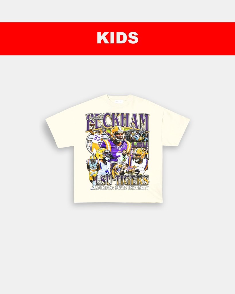 ODELL BECKHAM JR - LSU - KIDS TEE Hoodie, Sweatshirt | CoreVibeTees.com (Image 4)