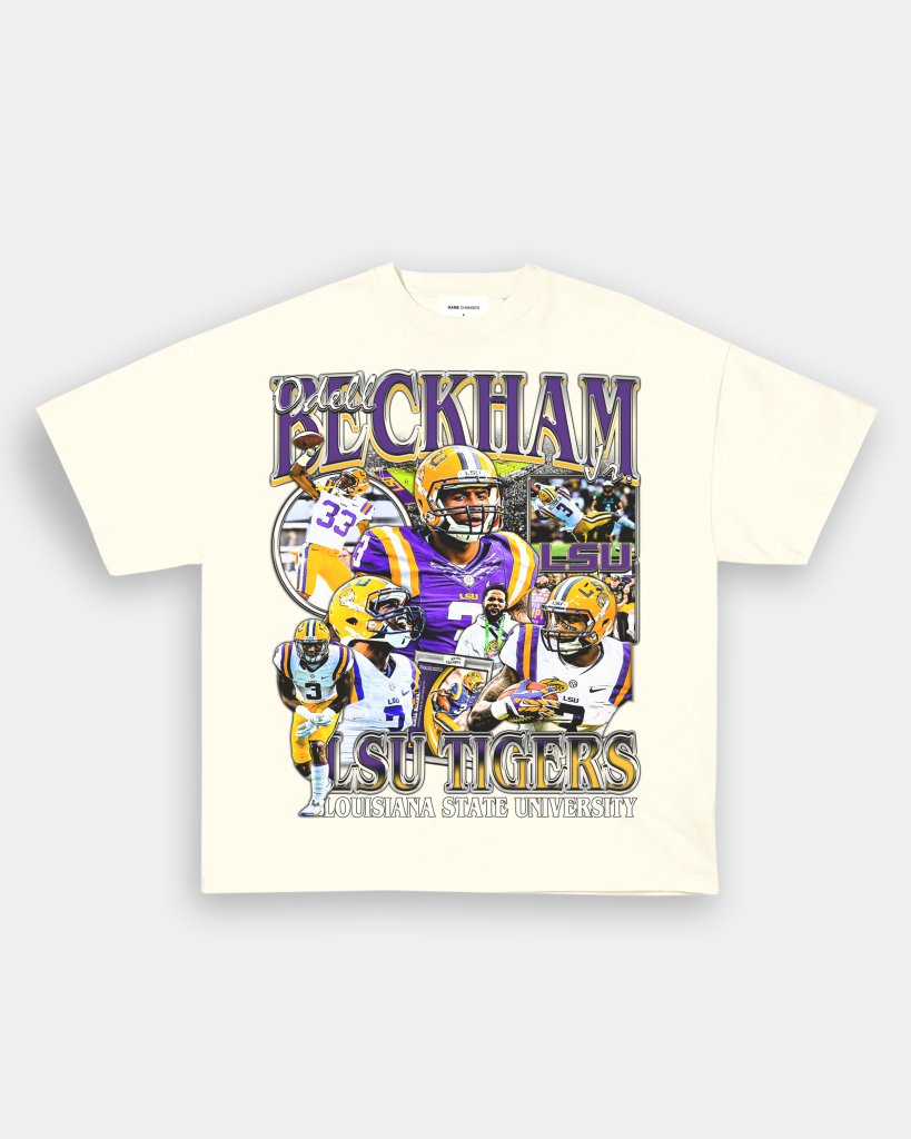 ODELL BECKHAM JR - LSU TEE Hoodie, Sweatshirt | CoreVibeTees.com (Image 5)