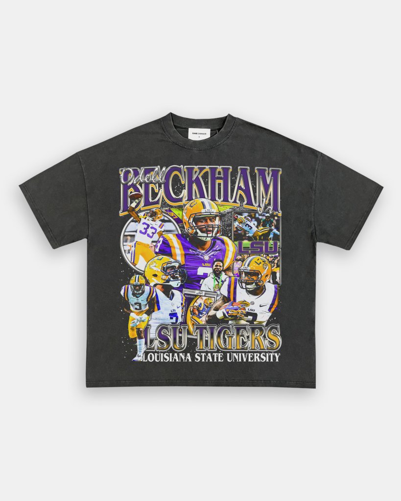 ODELL BECKHAM JR - LSU TEE Hoodie, Sweatshirt | CoreVibeTees.com (Image 1)