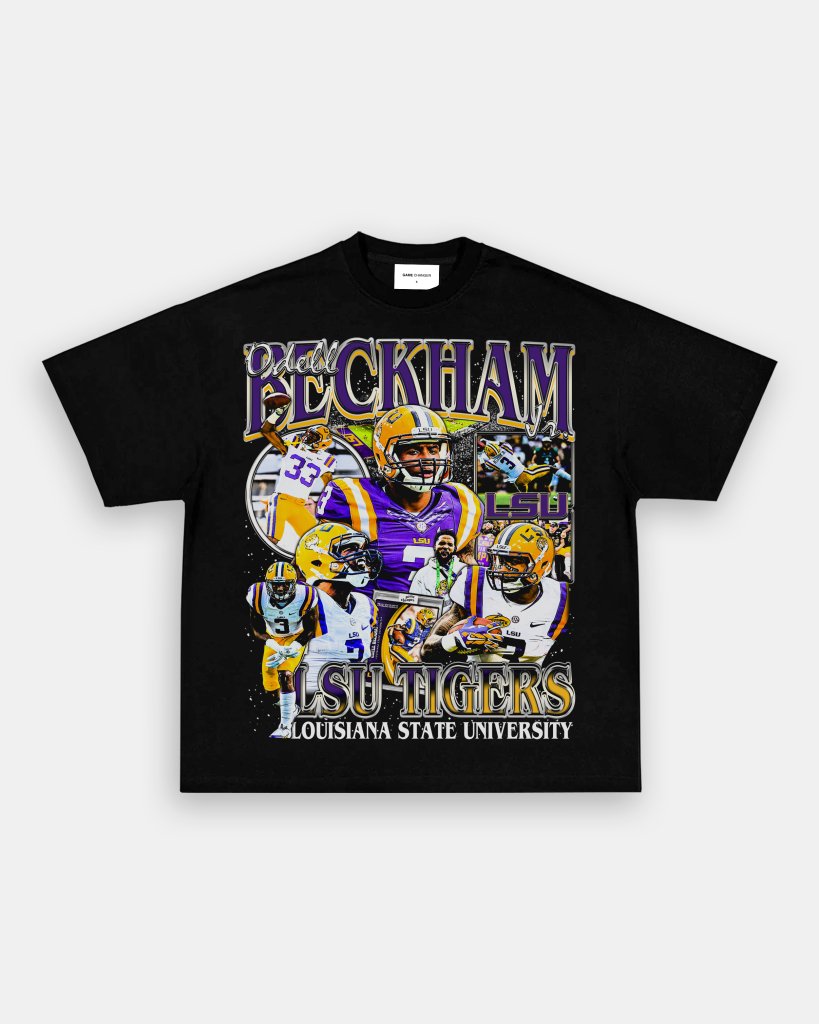 ODELL BECKHAM JR - LSU TEE Hoodie, Sweatshirt | CoreVibeTees.com (Image 4)
