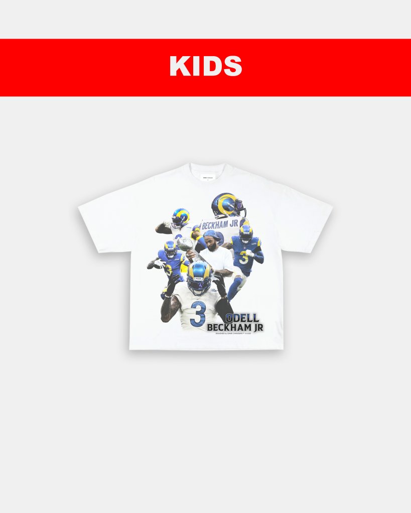 ODELL BECKHAM - KIDS TEE Hoodie, Sweatshirt | CoreVibeTees.com (Image 2)