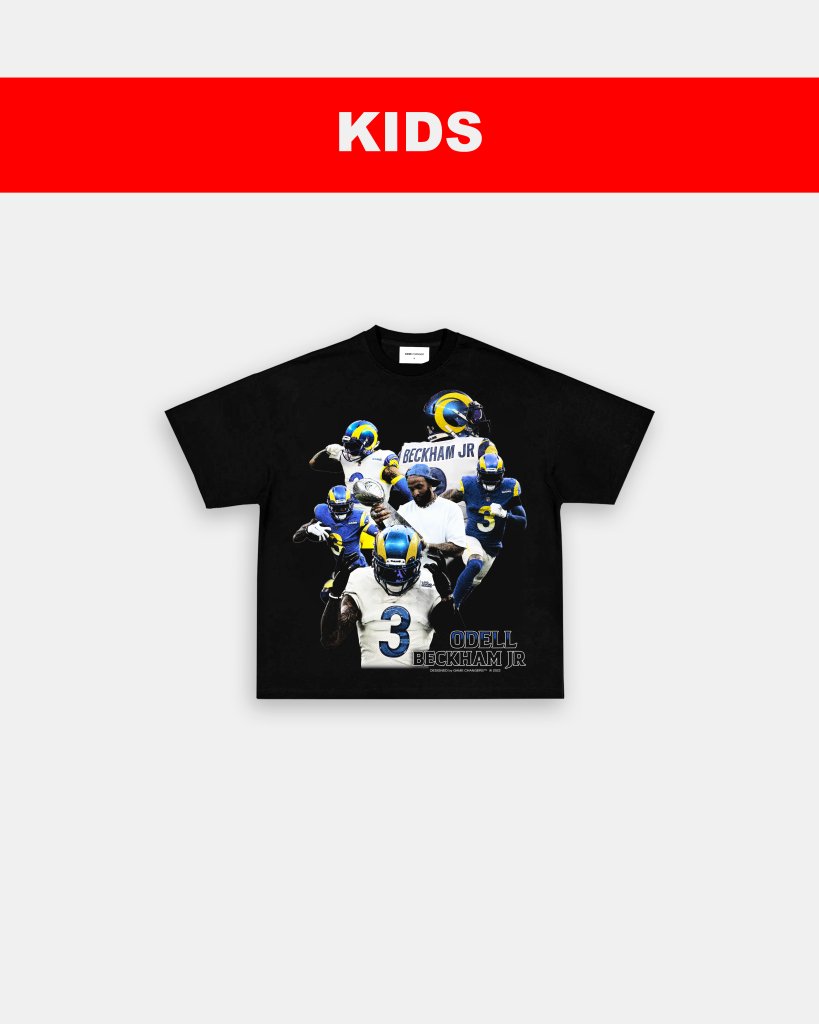 ODELL BECKHAM - KIDS TEE Hoodie, Sweatshirt | CoreVibeTees.com (Image 3)