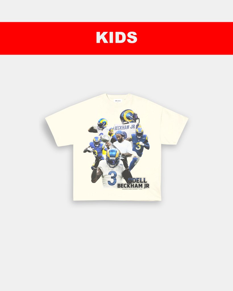 ODELL BECKHAM - KIDS TEE Hoodie, Sweatshirt | CoreVibeTees.com (Image 4)