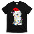 Old English Sheepdog Dog Light Decor Christmas Dog T-Shirt Hoodie, Sweatshirt | CoreVibeTees.com