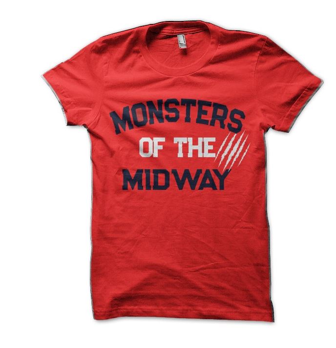 Midway Red Half Sleeve T-Shirt Hoodie, Sweatshirt | CoreVibeTees.com