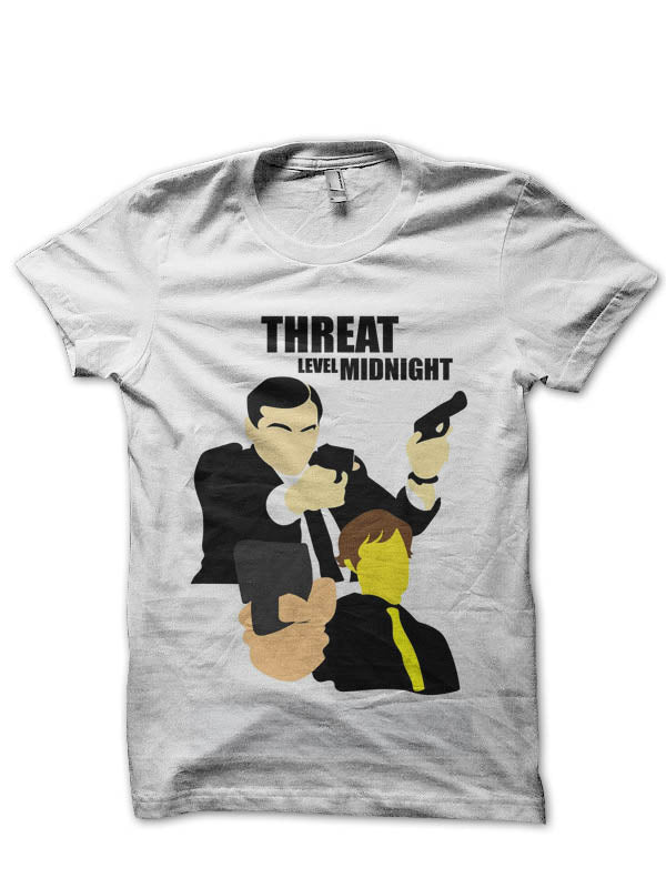 The Office â€“ Threat Level Midnight Half Sleeve T-Shirt Hoodie, Sweatshirt | CoreVibeTees.com