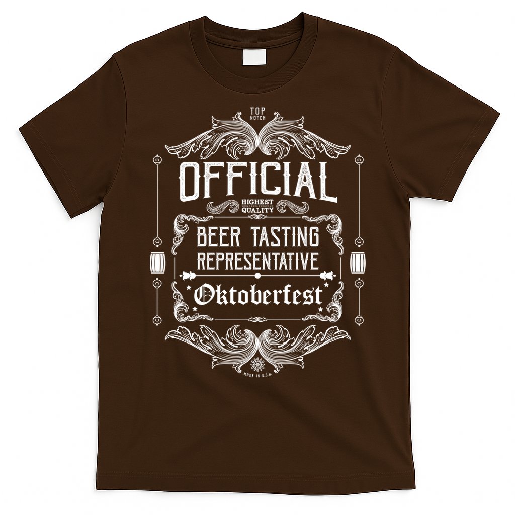 Official Oktoberfest Beer Tasting Representative T-Shirt Hoodie, Sweatshirt | CoreVibeTees.com