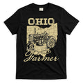 Ohio Farmer Tractor Lover State Map Farming Local Farmer T-Shirt Hoodie, Sweatshirt | CoreVibeTees.com