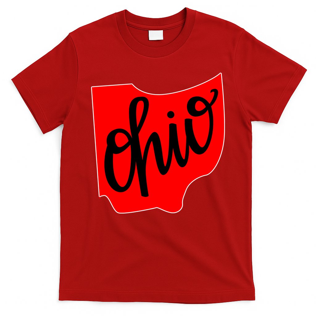 Ohio Outline State T-Shirt Hoodie, Sweatshirt | CoreVibeTees.com