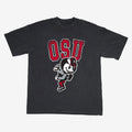 Ohio State Big Logo Heavy Tee Hoodie, Sweatshirt | CoreVibeTees.com