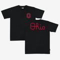 Ohio State Script Heavy Tee Hoodie, Sweatshirt | CoreVibeTees.com (Image 1)