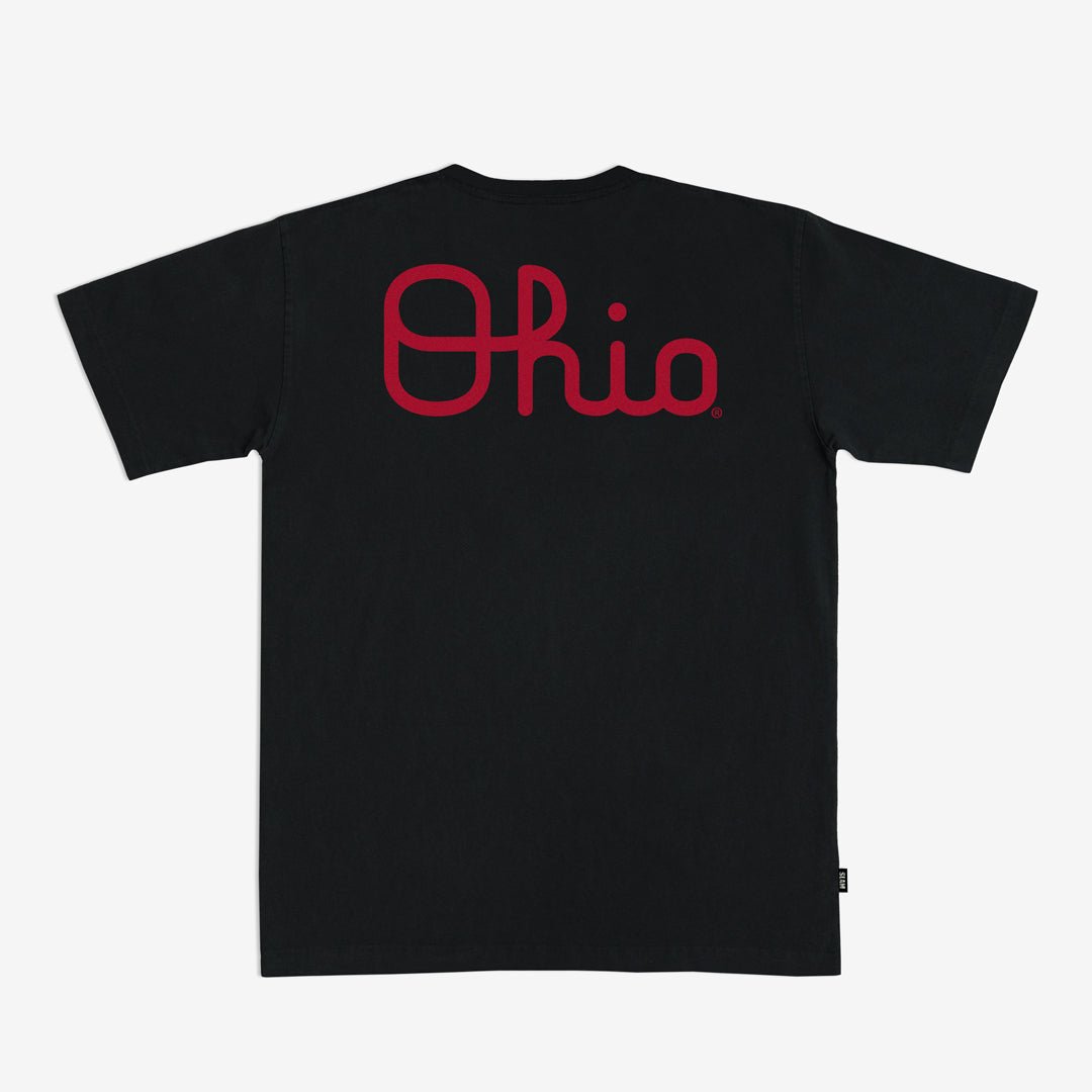 Ohio State Script Heavy Tee Hoodie, Sweatshirt | CoreVibeTees.com (Image 3)