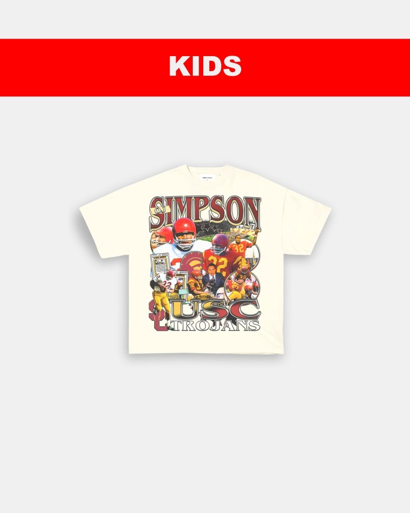 OJ SIMPSON - USC - KIDS TEE Hoodie, Sweatshirt | CoreVibeTees.com (Image 4)